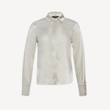 Bonnie Silk Shirt in Cloud