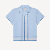 Ribbon Plaid Short Sleeve Shirt
