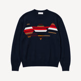 Muchi Bis Sweater in Navy