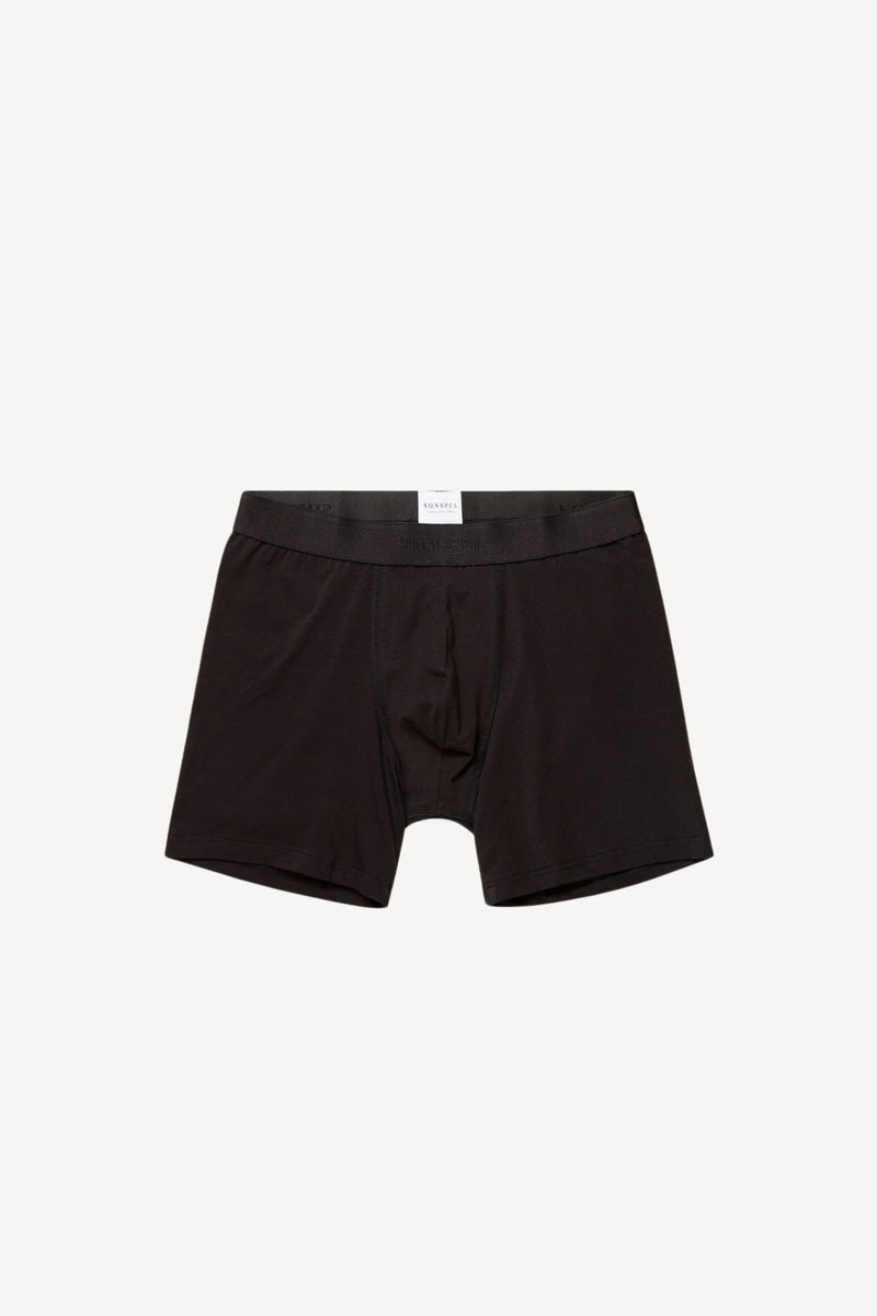 Sunspel Stretch Long in Black