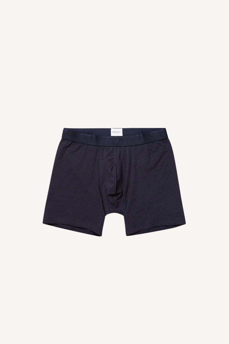 Sunspel Stretch Long in Navy