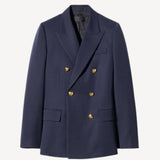 Bruni Double Breasted Jacket in Midnight