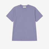 Crewneck Tee in Light Indigo Organic Cotton