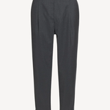 Hugo Pants in Dark Grey Italian Fresco Wool