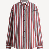 Striped Oversized Shirt in Boardroom Stripe