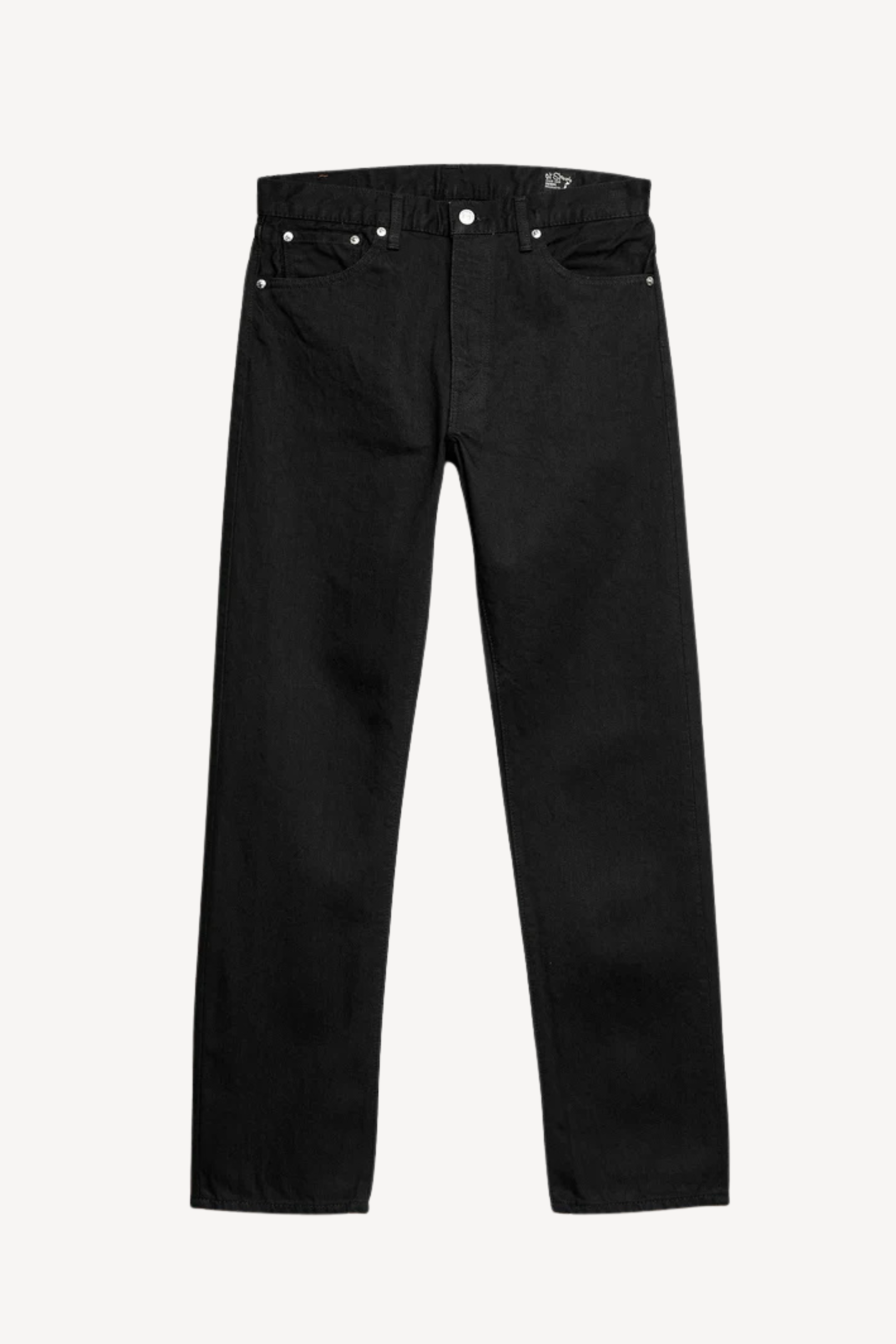 Orslow 107 Ivy Fit Blk Denim