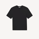 Asha Mock Neck Tee in Blackened Navy