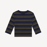 Douglas Top in Navy Moss Stripe
