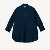 Subhash Shirt Fine Khadi in Indigo