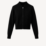 Velma Zip Up in Black