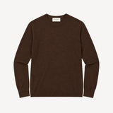 Liev LS Tee in Coffee Soft Wool Silk
