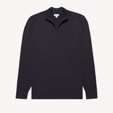 Sea Island Cashmere l/s Half Zip