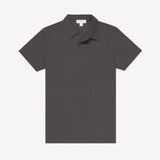 Riviera Polo Shirt in Charcoal