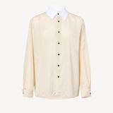 Fluid Viscose Striped Ls Shirt