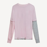 Pink & Grey Kai Double Layer in Pink, Grey