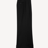 Mercer Turn Up Trousers in Black