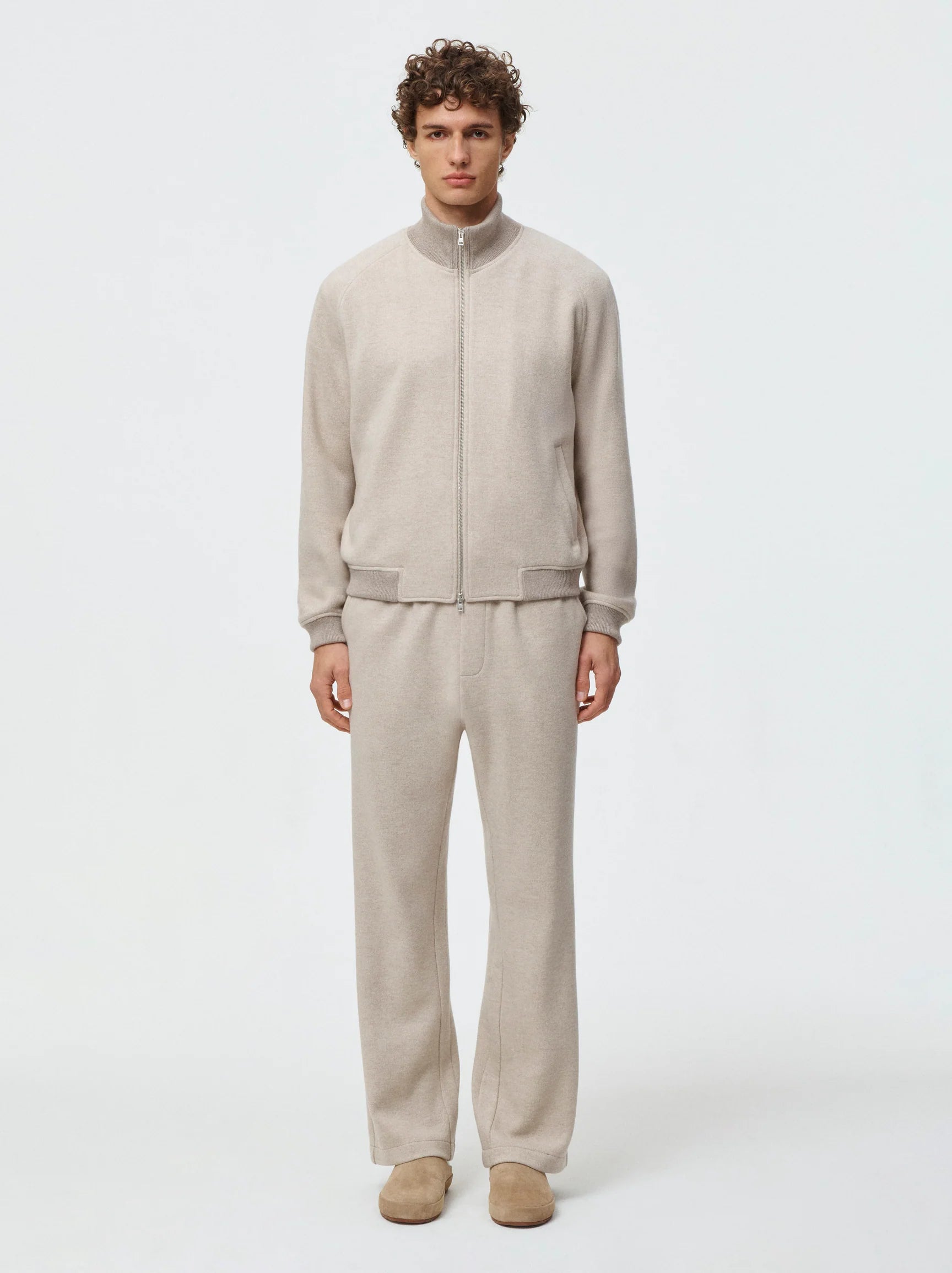 Cashmere Wool Bomber