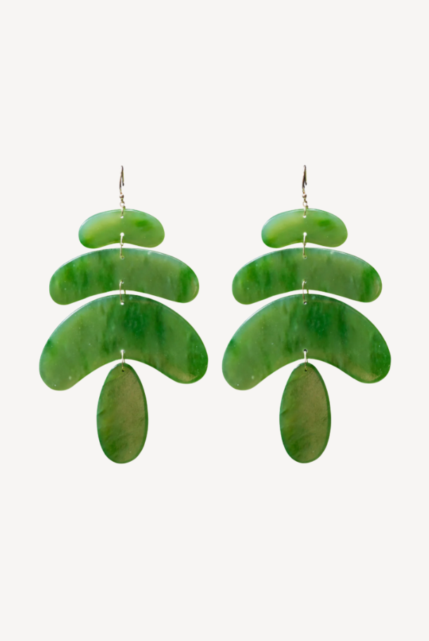 18K Large Totem Earrings