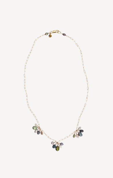 Mini Fringe Necklace - Sterling Silver