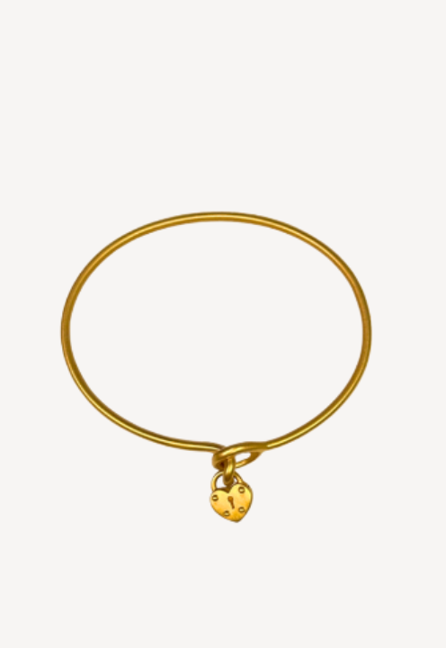 Knot Love Padlock Bracelet