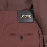 Cropped Belted Trousers