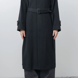 Super Fine Wool Mosser Soutien Collar Coat