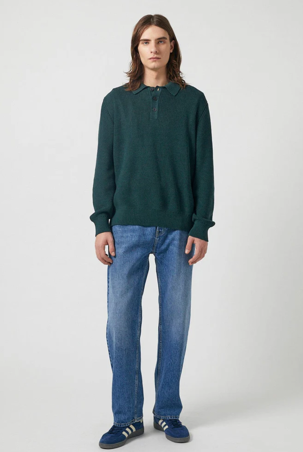 Corridor L/s Slouchy Polo