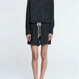 Cropped Oversized Shirt