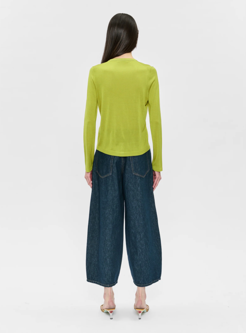 Cropped Roomy Jean