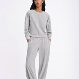 Tilos Sweatshirt In Terry in Grey Heather