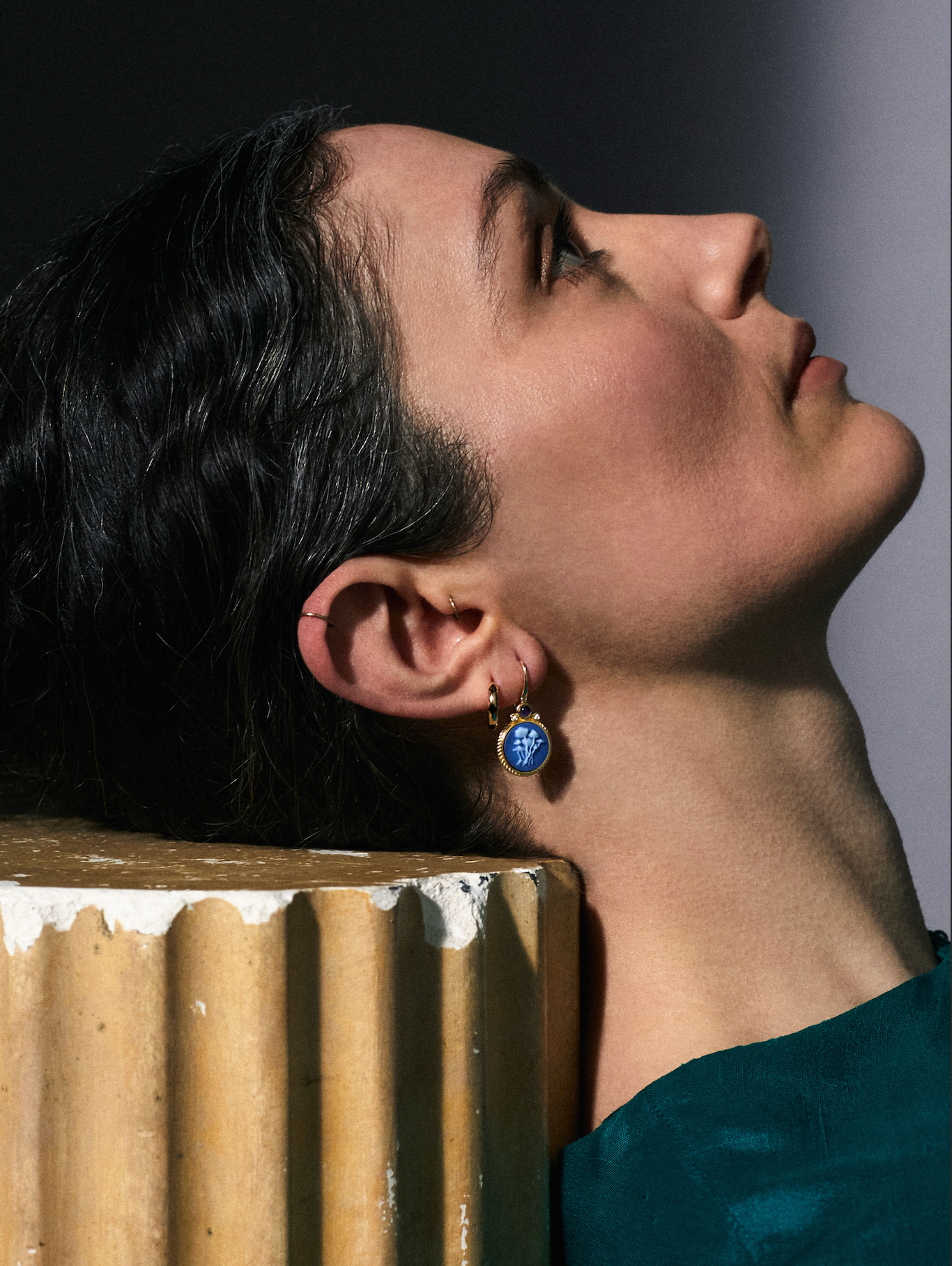 Something Blue 14K Earrings