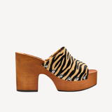 Haircalf Sol Wood Sandal