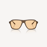 KHAITE X Oliver Peoples '1978RX' In Espresso/Dusk Beach Wash