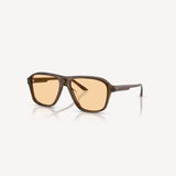 KHAITE X Oliver Peoples '1978RX' In Espresso/Dusk Beach Wash