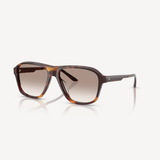 KHAITE X Oliver Peoples '1978RX' In Dark Mahogany Soft Tan Gradient