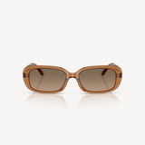 KHAITE X Oliver Peoples 'ELIETTA' Carob/Sandstone Gradient Polar