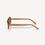 KHAITE X Oliver Peoples 'ELIETTA' Carob/Sandstone Gradient Polar