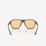 KHAITE X Oliver Peoples '1978RX' In Espresso/Dusk Beach Wash