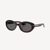 KHAITE x Oliver Peoples '1969C' Sun in Bordeaux