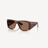 KHAITE X Oliver Peoples '1965C' In Dark Mahogany/Brown