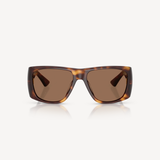 KHAITE X Oliver Peoples '1965C' In Dark Mahogany/Brown