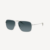 CLIFTON SUN 58 SILVER + BLUE GRADIENT POLAR 5036S3