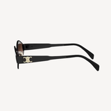 Metal Triomphe in Shiny Black / Gradient Brown