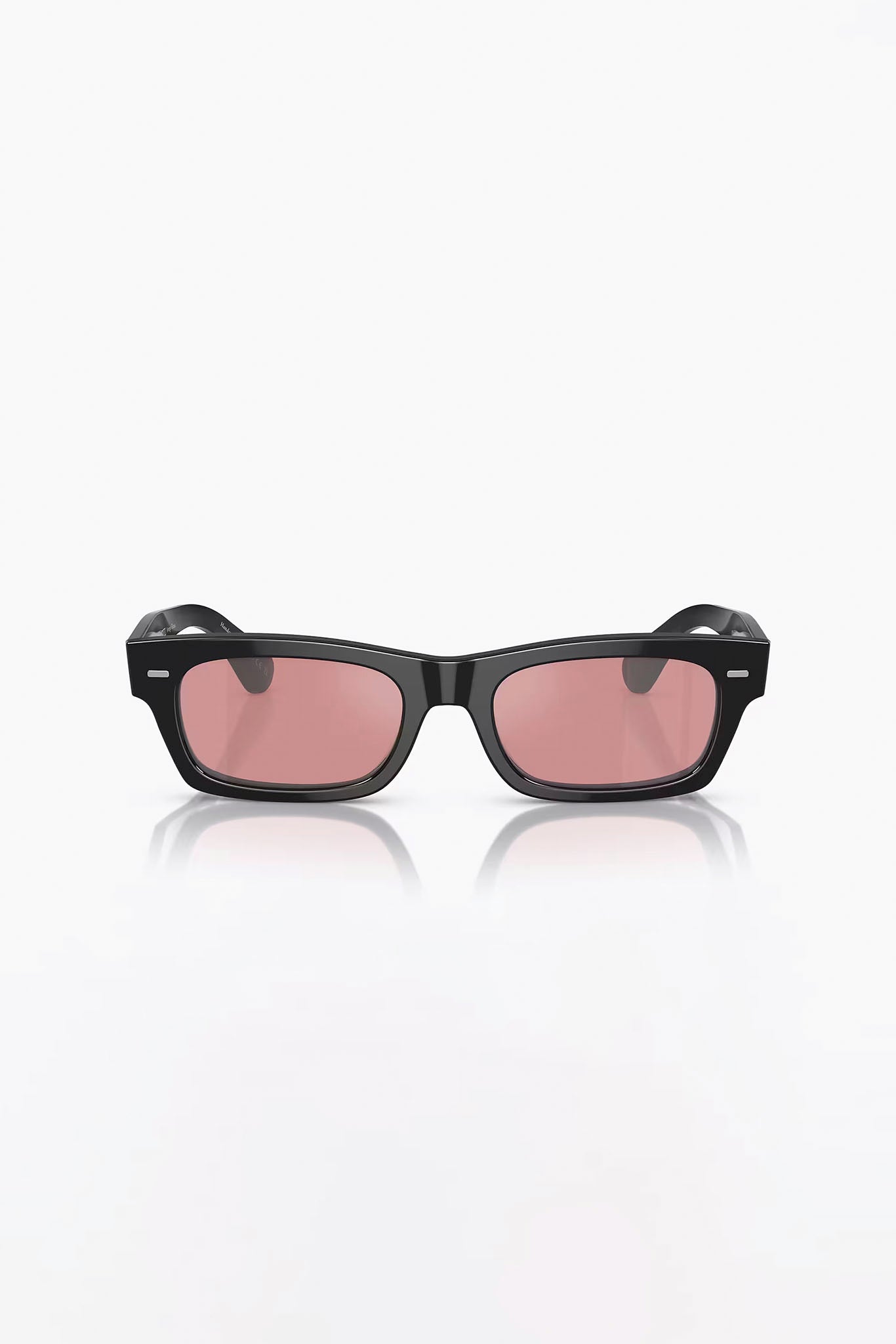 Black & Magenta Davri Sunglasses