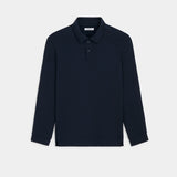 Natural Tennis Long Sleeve Polo