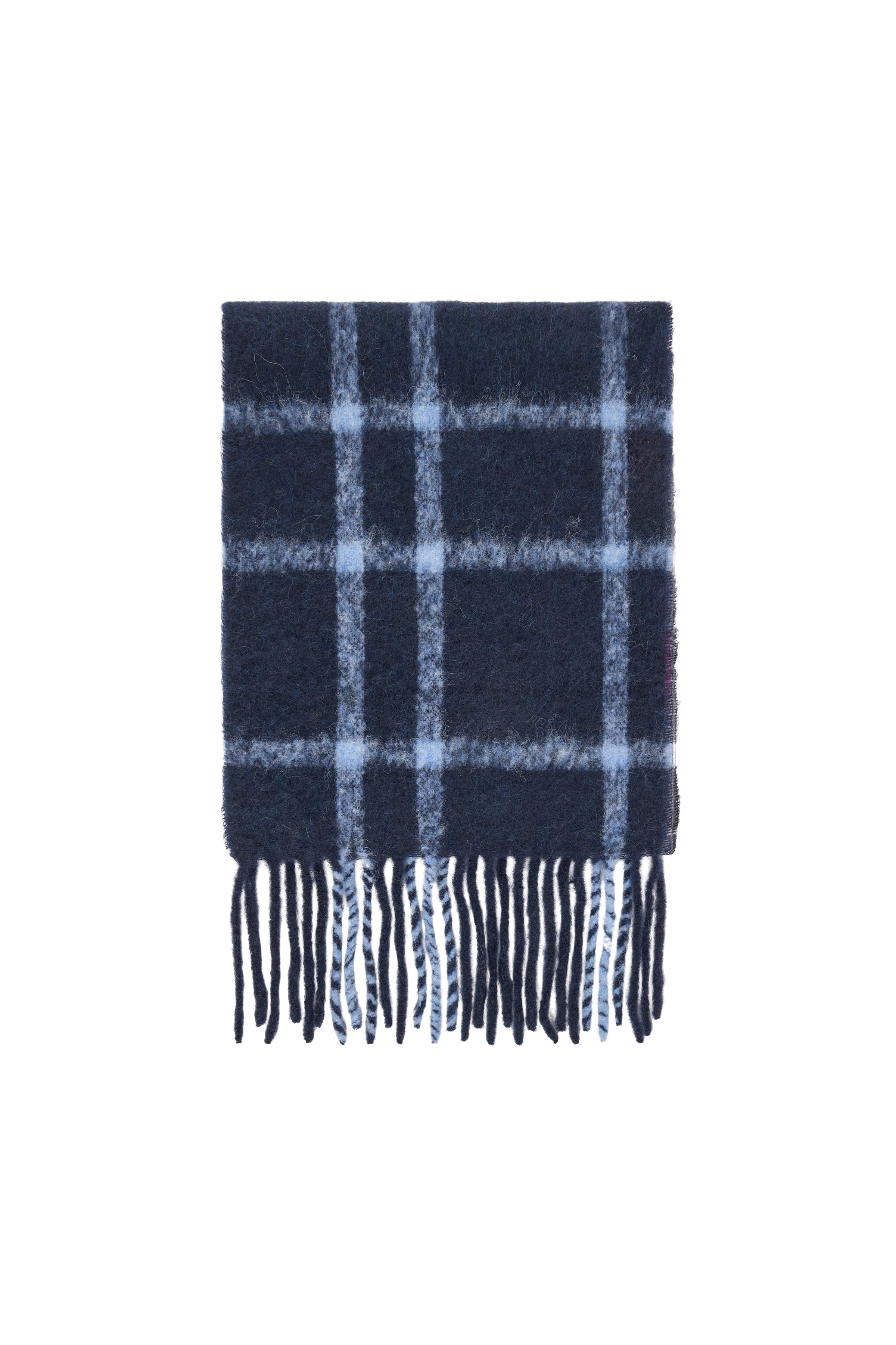 Alpaca Blend Plaid Scarf