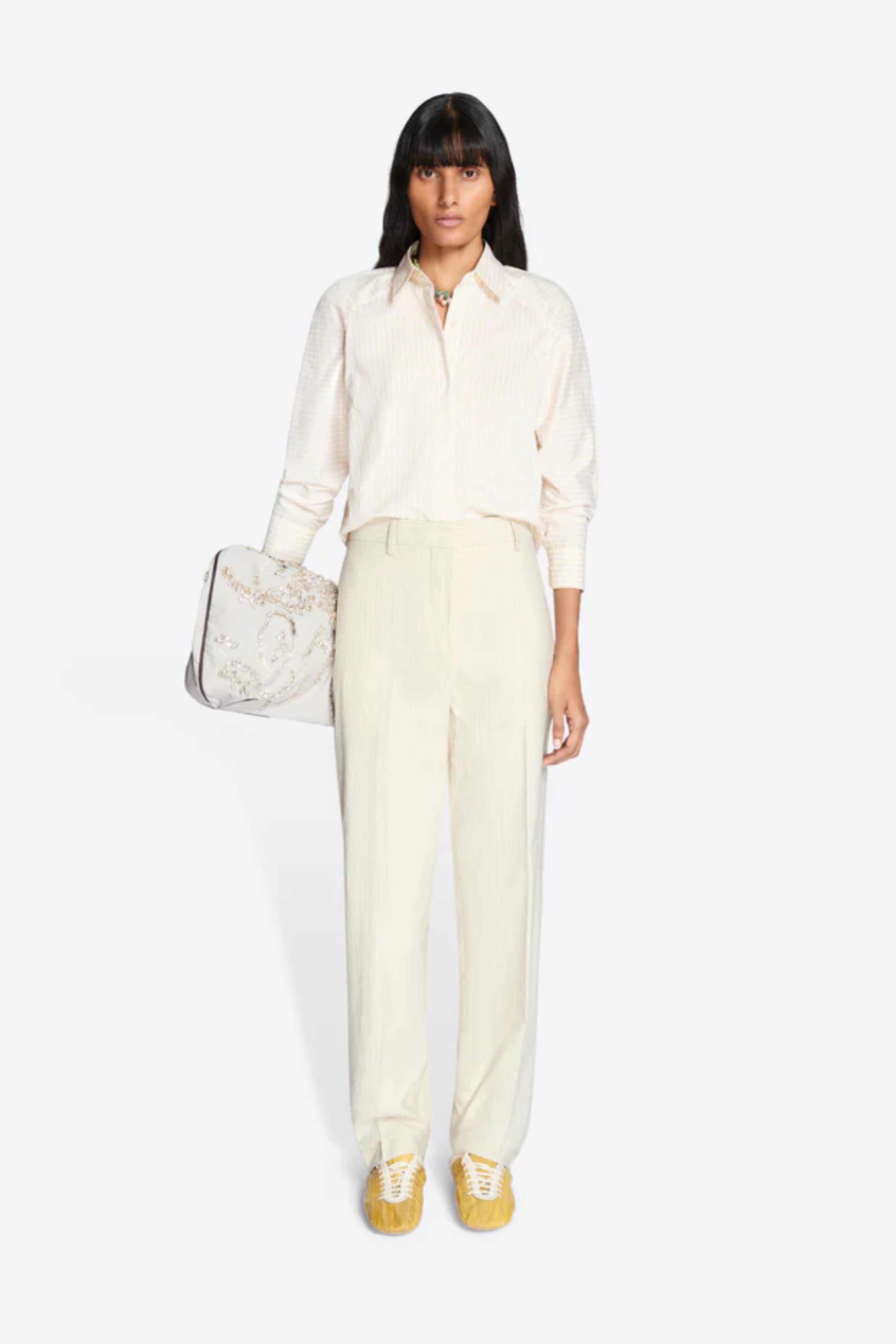 Pilar Washed Stripe Pant