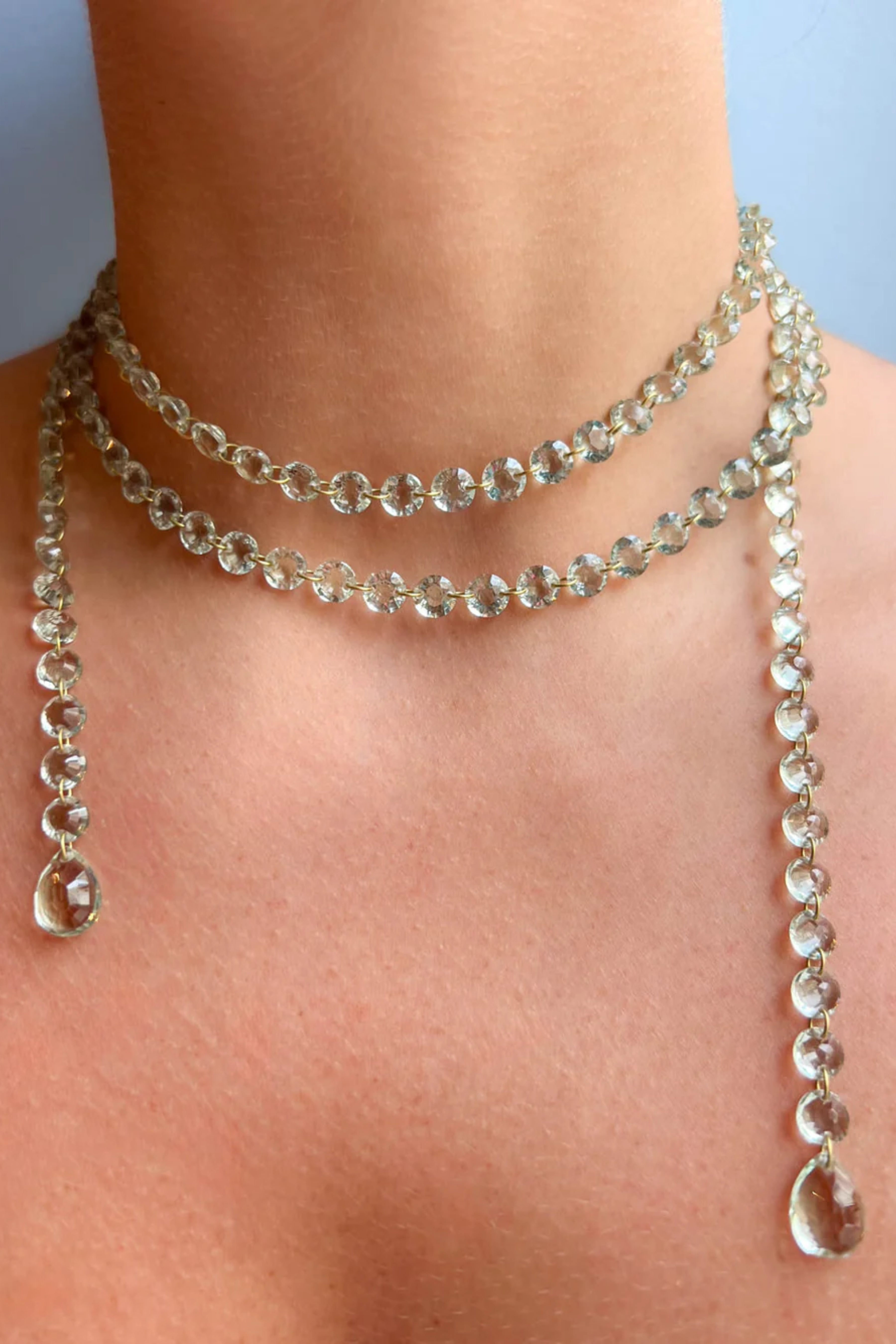 Cowboy Tie Necklace in 20k Gold