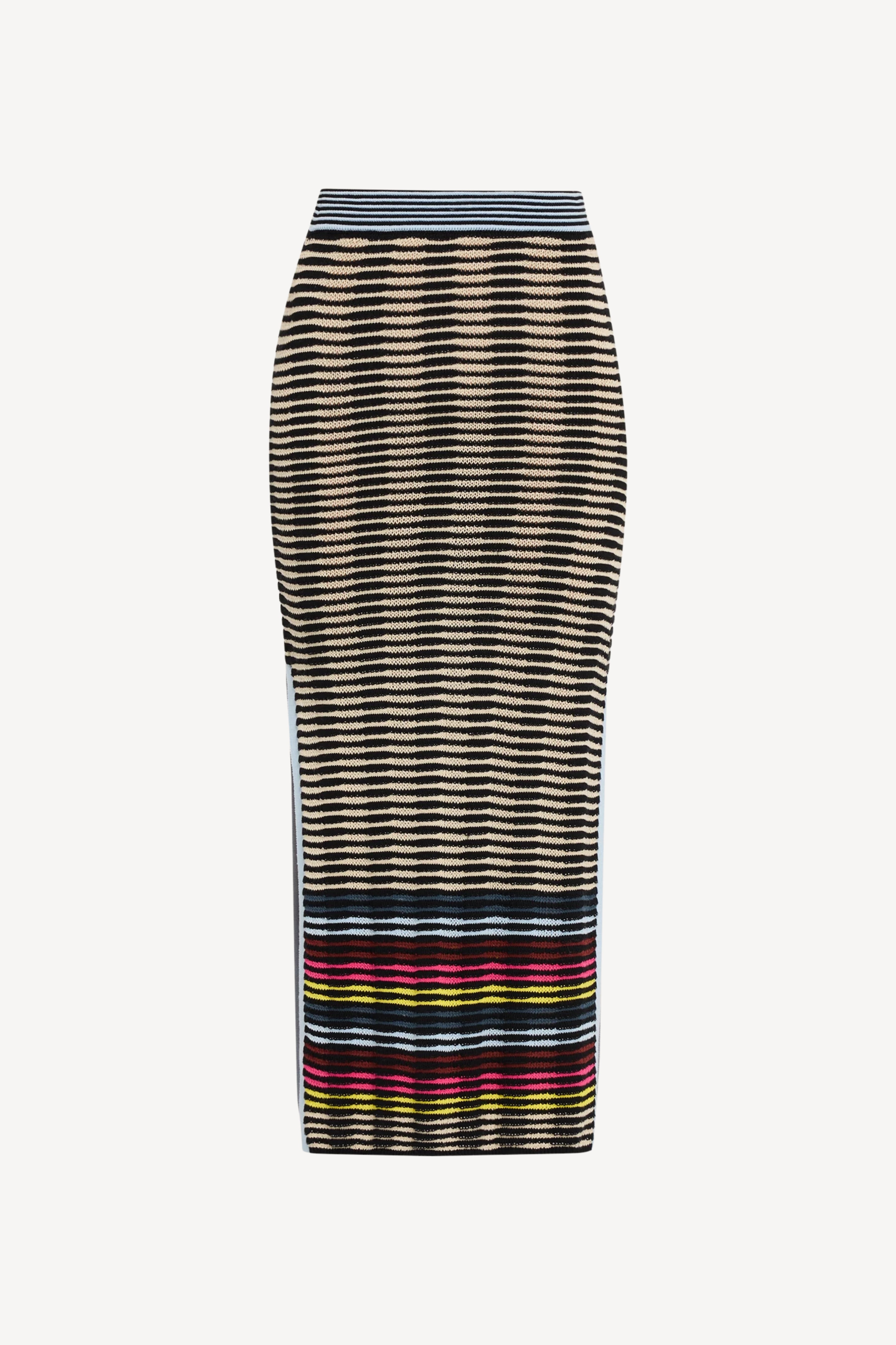 Wave Knit Pencil Skirt