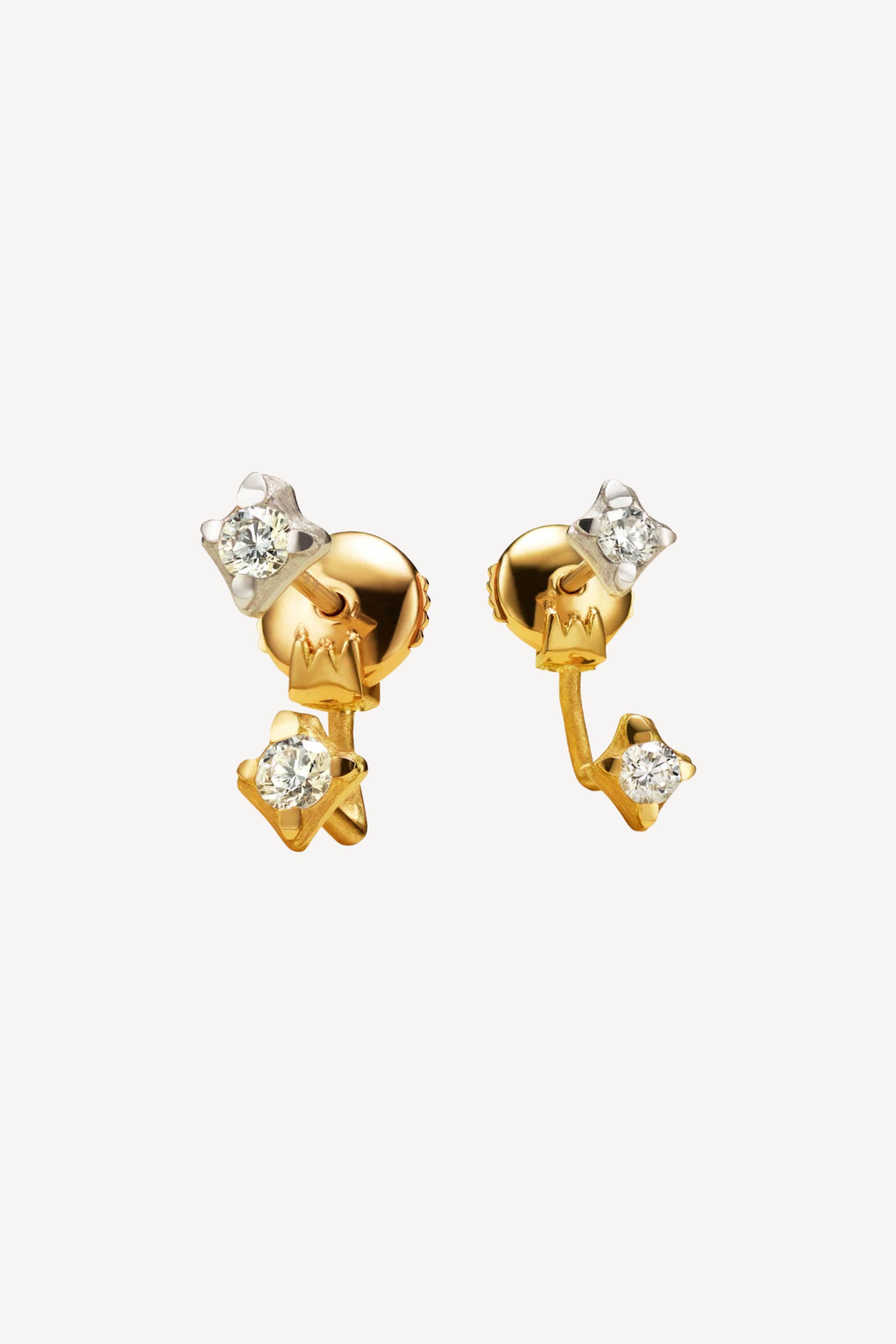 Hanabi Double Back Earrings